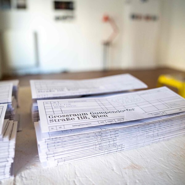 Group Show @ Grossraum // 2025 // Vienna