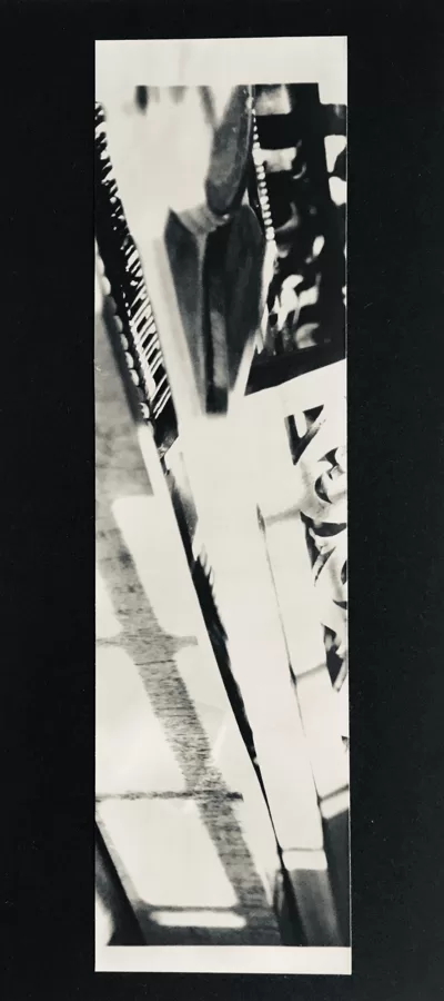 dźwięk /// print on cardboard (6x13,5 cm)